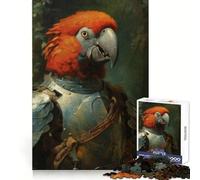 Parrot Knight Jigsaw Puzzles for Adults 1000 Pieces Logic Sense Toy Relaxing Fun Smooth Edge (50x75cm)