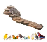 Parrot Ladder Cage Accessories Bird Ladder Bridge for Prevention of Boredom and Mental Stimulation During Alone Time at Home in the Play Area