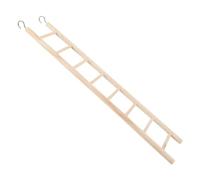 Parrot Ladder for Cage Climbing and Play Wood Khaki