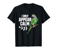 Parrot Lover Bird Owner Calm Indian Ringneck Parakeet T-Shirt