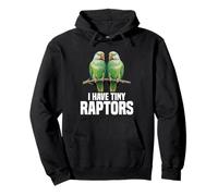 Parrot Lover Bird Owner Raptors Indian Ringneck Parakeet Pullover Hoodie