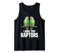 Parrot Lover Bird Owner Raptors Indian Ringneck Parakeet Tank Top