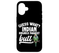 Parrot Lover Birdkeeper Guess Indian Ringneck Parakeet Case for iPhone 16