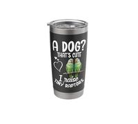 Parrot Lover Birdkeeping Raptors Indian Ringneck Parakeet Stainless Steel Insulated Tumbler
