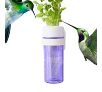 Parrot Maker for Cage - Parrot Eater with Water Storage Design for Cage, Fresh Greens, Pet Bird Food Container for Pets