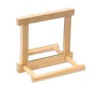 Parrot Mirror - Climbing Branch Toy, Bird Cage Stick | Natural Wood Perch Pole, Pouch Holder for Bird on Screen, Bird Habitat Scenario