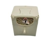 Parrot Nest Box with Perch - Rustproof Mating Box | Brood Nesting Box for African Grey Parrots, Parrots, Parakeets, Mandarin Ducks and Cockatoos, Ideal for Promoting Reproductive