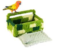 Parrot nest, breathable, large nest for parrots, comfortable soft nest for parrots, warm bed with pillow and pillow for sleeping, fun