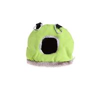 Parrot Nest Hammock Happy Snuggle Hanging Tent Winter Warm House Small Animal Hideaway For Hamsters Budgies Conures Birds Nest Fern Live Plant