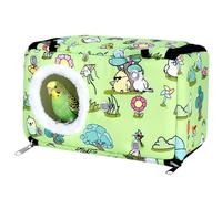 Parrot Nest,Thicken Hideaway - Plush Birds Hut Hideaway,for Cage Quiet-Time Daily Home Indoor Cold-Weather Wellness Sleeping Pet-Care Nesting