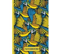 Parrot Notebook: Cute Macaw Journal | 6"x 9" 100-Page Notebook | Daily Journal Composition Notebook Logbook Grocery List | Parrot Illustration cover | ... Workbook Perfect for All Ages For Bird Lovers