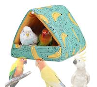 Parrot Paradise - Ultra-Soft Plush Cave Bed for Birds | Cozy Warm Nesting Spot for Lovebirds, Parakeets Along With Small to Medium Pet Birds