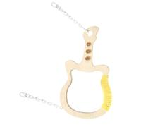 Parrot Perch- Interactive Guitar Stand 25 x 14 cm | Multifunctional Guitar Stand for Climbing, Grinding, Parakeet, Cockatiel, Macaw,