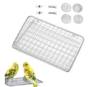 Parrot Perch Stand | Stainless Steel Climbing Exercise Stands - Secure Climbing Ladder Toy, Parrot Perch Shelf Sturdy For Hamster Conure Chinchillas