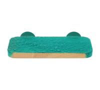Parrot Platform Wooden Climbing Board for Birds and Hamsters | Natural Wood Build, Claw Grinding Surface, Stable Resting Spot, Reduces Boredom for Small Birds