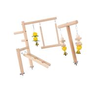 Parrot Playground Exercise Toy Parakeet Play Stand for Finch Budgie Lovebird