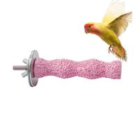 Parrot Pounds - Calcium Mineral Stone, Bird Toys Tooth Plaster | Medium Size Schleifstein Rauer Texture, Natural Beak Care Spike Grinder For Parasites,