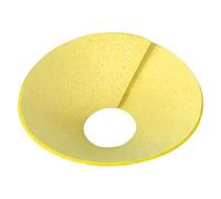 Parrot Recovery Collar - Anti Bite Plucking Shield, Avian Neck Protector | Professional Injury Healing Elizabethan Cone, Soft Fleece Bird Safety Wrap For Parakeets With Strap