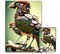 Parrot Robot 1000 Piece Jigsaw Jigsaw Puzzles for Adults Family Fun Activity Brain Challenge for Teenager 1000 PCS(38x26cm)