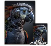 Parrot Robot Jigsaw Puzzles for Adults 1000 Piece Jigsaw Puzzles Perfect for Family Fun Party Games Birthday Party Favors 1000 PCS(75x50cm)