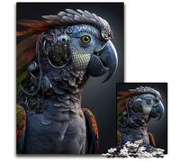 Parrot Robot JigsawPuzzle 1000 Pieces for Adults Challenging Puzzles DIY Decoration Brain Challenge for Adult Family 1000 PCS(38x26cm)