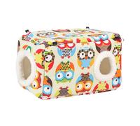 Parrot roostt Haven - Exotic Bird Retreat, Plush Nest Cabin | Comfortable Feathered Resting lodgee, Soft Washable Bird Sanctuary for Aviary Perch Indoor Outdoor Sleep Hiking Trekking Adventure Explori