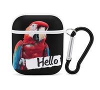Parrot Say Hello Case Compatible with AirPods 2nd 1st