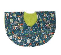 Parrot Shoulder Protector, Bird Poop and Scratch Guard Shawl, Padded Cotton Parrot Training Diaper with Hanging Loops for Toys and Anklet, Adjustable Hook Fastener for Everyday Bir