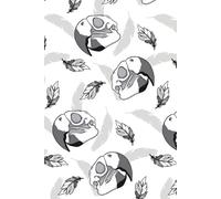 Parrot Skulls Notebook: Parrot Skulls Art Notebook, Blank Lined Notebook For Notes And Writing, Parrot 6x9 Journal, Parrot Diary, Parrot Notepad, Bird ... Gift, Parrot Lover, Parrot Lover Notebook,
