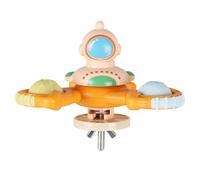 Parrot Spinner Toy, Interactive Parakeet Spinning Toy Bird Cage Hanging Accessories for Small-Medium Cockatiels Lovebirds Parrotlets Conures Budgies