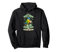 Parrot Squawk Life Bird Cartoon Pullover Hoodie