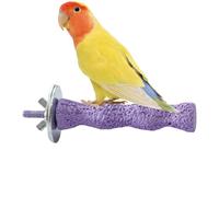 Parrot Stand - Natural Cork Bark Bird Perches | Cleaned for Sit, Nibble, Natural Cork Perch for Budgies, Canaries, Parrots, Birds, Acie