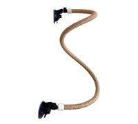 Parrot Stand Up Toy for Birds Folding Rope Training Perch | Long Lasting Cage Accessories for Small and Medium Birds Entertainment Play Climbing Pole Exercise