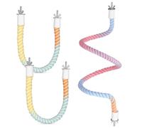 Parrot Standing Perch Stable Comfortable 3 Pcs Cotton Metal