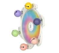 Parrot Swing Toy - Parakeet Toy | Rotating Bird Toy | Interactive Funny Chew Puzzle for Parakeets, Budgies, Lorikeets, Cockatiels, Playtime, B