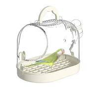 Parrot Take-Out Cage, Travel Carrier for Parrots, Breathable Parrot Cage, Escape-Proof Bird Carrier, Parrot Travel Cage Tray, Portable Parrot Carrier, Bird Cage for Camping, Pet Carrier for Parrots