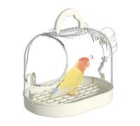 Parrot Take-Out Cage | Travel Carrier with Tray | Portable Parrots Carry Cage | Small Pet Accessories | Breathable Parrot Cage with Escape-Proof Buckle for Home, Travel, Camping