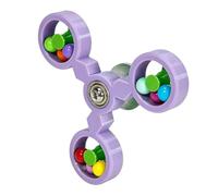 Parrot Toy - 4.17 Inch ABS | Large Interactive Chew Toy - Windmill Rotating Bird Enrichment for Parakeets, Macaws, Turtle Doves, Cockatoos, Safe Fun, Mental and Physical Active