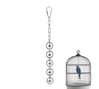 Parrot Toy Bell Hangable Stainless Steel Claw Grinding Bell