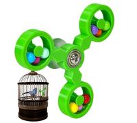 Parrot Toy - Chewable Training Enrichment with Windmill Design | Toys for Parrots | for Cockatiel Conure Macaw Lovebird Cockatoo Animals Pets
