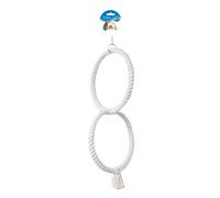 Parrot toy with 2 rings Duvoplus