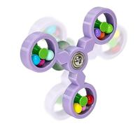 Parrot Toys Windmill - ABS 10.6X10.6X4.5Cm | Interactive Bird Training Toy Rotating Chewable | Cockatiel Parrot Macaw Lovebird Activity Pet Play Fun, e