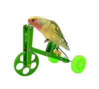 Parrot Training Bicycle Toy - Interactive Mini Riding Toy for Birds - Fun Exercise and Playtime for Parrots and Taro