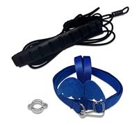 Parrot Training Rope Adjustable 2m Long Bird Harness Outdoor Training Rope Elastic Strap with 1 Bird Foot Loop