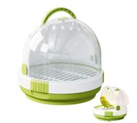 Parrot Transport Cage - Transparent Bird Bags, Breathable Travel Box, Portable Cockatiel Carrier, Safe Latch Cage, Folk Box for Parakeets, Pet Kennels, Lightweight Outdoor Bird