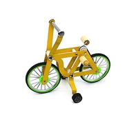 Parrot Trick Table Top Puzzle Bicycle Toy for Small Birds Parachute Bat eclectus Conetu