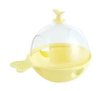 Parrot Tub, Large Cage Bath Toys for Birds, Parakeet Bird Bath Accessory, Deep Bowl Wash Play, Containment Splash, Small Large Size Friendly, Pet Accessory for Canaries and Lovebirds