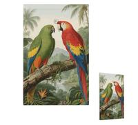 Parrot Wall Plate Cover Modern Decorative 1 Gang Light Switch Cover Unbreakable Receptacle Outlet Covers For Living Room Bedroom Home Decor Single Blank
