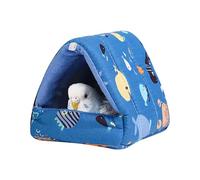 Parrot Warm Bed, Plush Cushion House for Small and Medium Birds