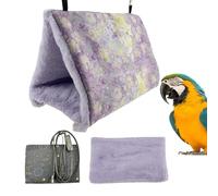 Parrot Warm Nest - Winter Heated Cocatiel House, Plush Bird Sleep | Removable USB Warm Pad for Cocatiel, Bugie Little Bird, Cozy and Comfortable Warm Nest Pet Birds in Cold Weather